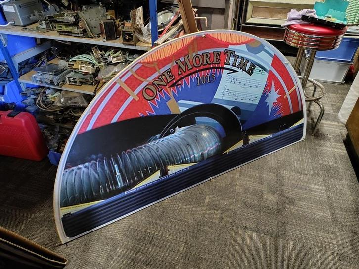 Reclame Bord /Hout Wurlitzer OMT jukebox, Verzamelen, Automaten | Jukeboxen, Wurlitzer, Ophalen