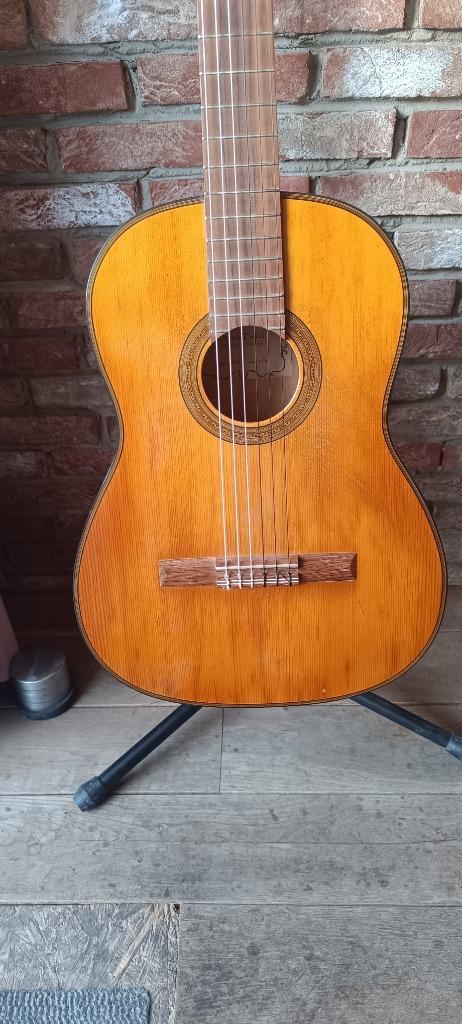 OSKAR TELLER CLASSICAL CONCERT GUITAR 6/A FROM GERMANY  1964, Muziek en Instrumenten, Snaarinstrumenten | Gitaren | Akoestisch