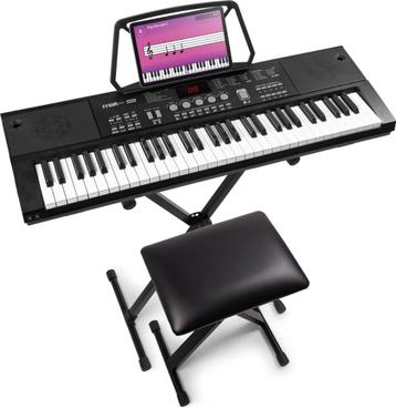 Keyboard Piano Set - Keyboard set met bankje standaard NIEUW beschikbaar voor biedingen