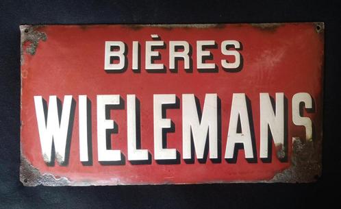 Emaille Brij WIELEMANS Schuurvondst c.a.1910., Antiek en Kunst, Antiek | Email, Ophalen of Verzenden
