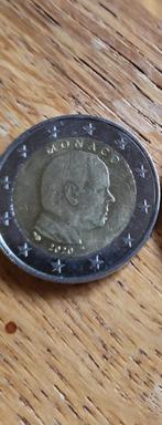 Pièce 2 euros commémorative Monaco Prince Albert II, Postzegels en Munten, Munten | Europa | Euromunten, Ophalen of Verzenden
