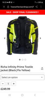 Nieuw RICHA INFINITY PRIME motorjack, Motoren, Ophalen