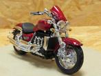 Triumph Rocket III rood 1:18 burago, Enlèvement ou Envoi, Neuf, Moteur, Burago