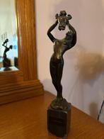 Brons beeld , moederliefde, Antiek en Kunst, Ophalen of Verzenden, Brons