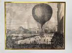 1856. Oude botanische tuin. Leopold I, Ophalen of Verzenden, Gebruikt, Kaart, Foto of Prent