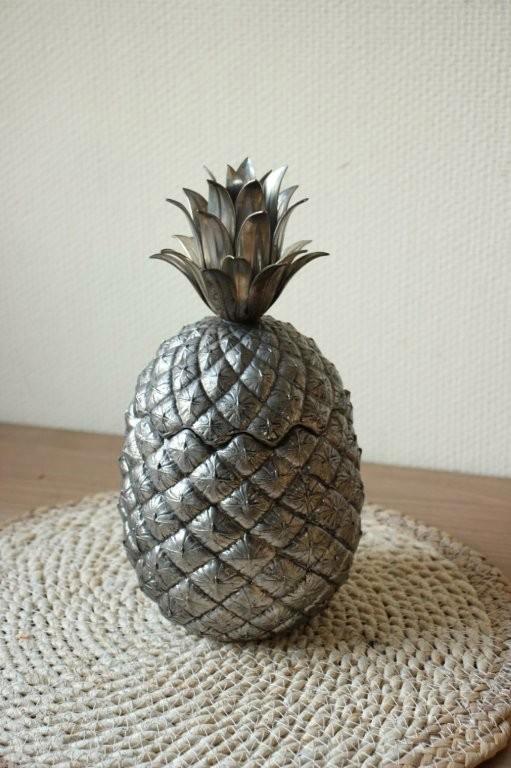 Vintage ananas ijsemmer, Antiek en Kunst, Kunst | Designobjecten, Ophalen of Verzenden
