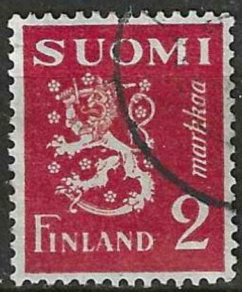 Finland 1937 - Yvert 192 - Wapenschild met Leeuw (ST), Postzegels en Munten, Postzegels | Europa | Scandinavië, Gestempeld, Finland