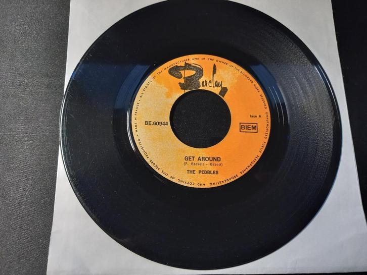 The Pebbles ‎– Get Around / 40 Miles '7, Cd's en Dvd's, Vinyl Singles, Gebruikt, Single, Pop, 7 inch, Ophalen of Verzenden