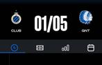 1 ticket Club brugge - Gent vak 313 oost, Tickets en Kaartjes