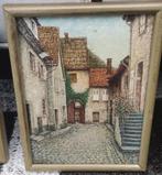 huile sur toile signe castelyns, Ophalen of Verzenden
