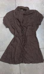 Strand jurkje mt 44 (zie foto's), Kleding | Dames, Badmode en Zwemkleding, Ophalen, Zo goed als nieuw, Bruin, Bikini