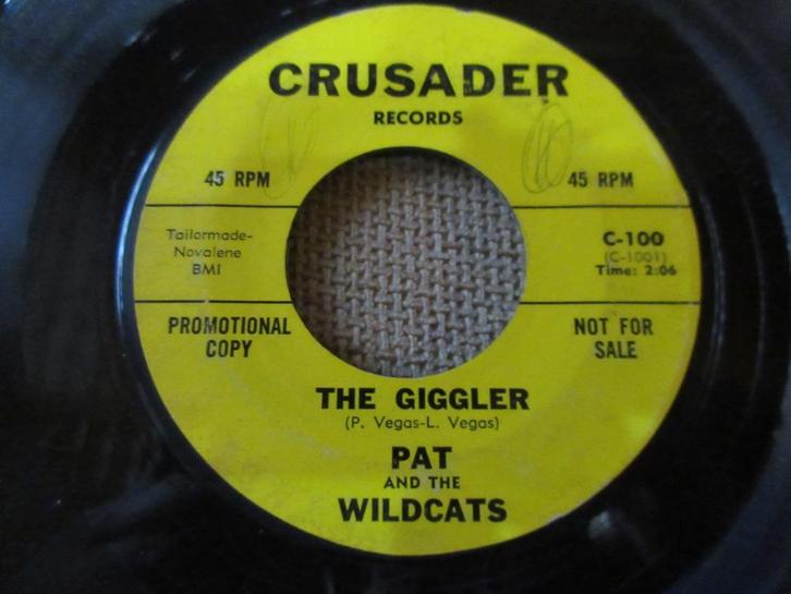 Pat and the Wildcats — The Giggler/Green Tomatoes, Cd's en Dvd's, Vinyl Singles, Gebruikt, Single, Pop, 7 inch, Ophalen of Verzenden