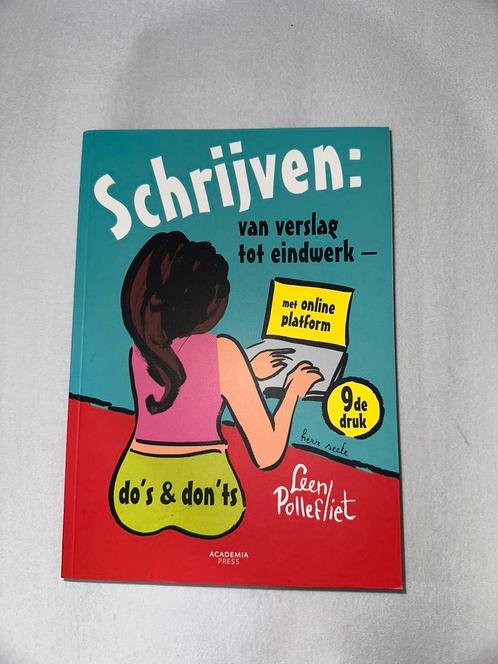 Leen Pollefliet - Schrijven: van verslag tot eindwerk, Boeken, Overige Boeken, Nieuw, Ophalen