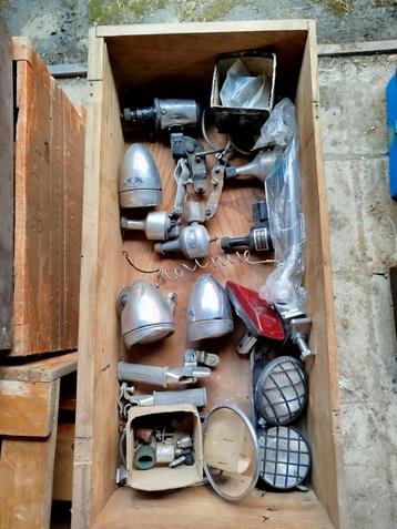 Lot de pièces de vélo anciennes, Enlèvement, Comme neuf