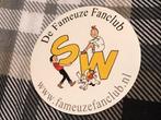 ♦️S&W🗯 Sticker De Fameuze Fanclub, Verzamelen, Ophalen of Verzenden, Suske en Wiske, Zo goed als nieuw