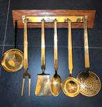 vintage koper keuken gerief, Enlèvement, Comme neuf, Autres matériaux, Ensemble de couverts