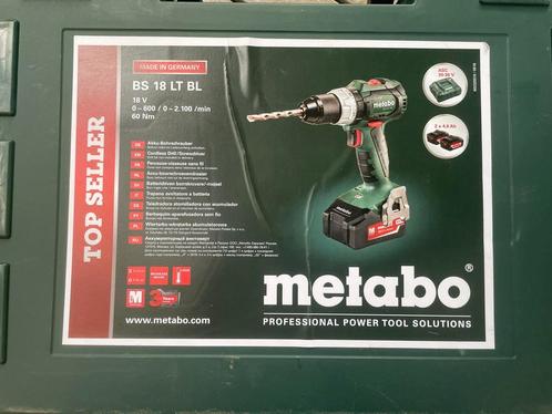 Metabo BS 18 LT BL, Doe-het-zelf en Bouw, Gereedschap | Boormachines, Gebruikt, Boor- en Schroefmachine, Variabele snelheid, Ophalen of Verzenden