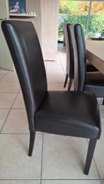 Stoelen (6 stuks), Huis en Inrichting, Ophalen, Gebruikt, Zwart, Hout