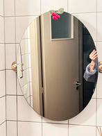 Mooie brocante spiegel, Huis en Inrichting, Woonaccessoires | Spiegels, Ophalen, Gebruikt, Minder dan 100 cm, Ovaal