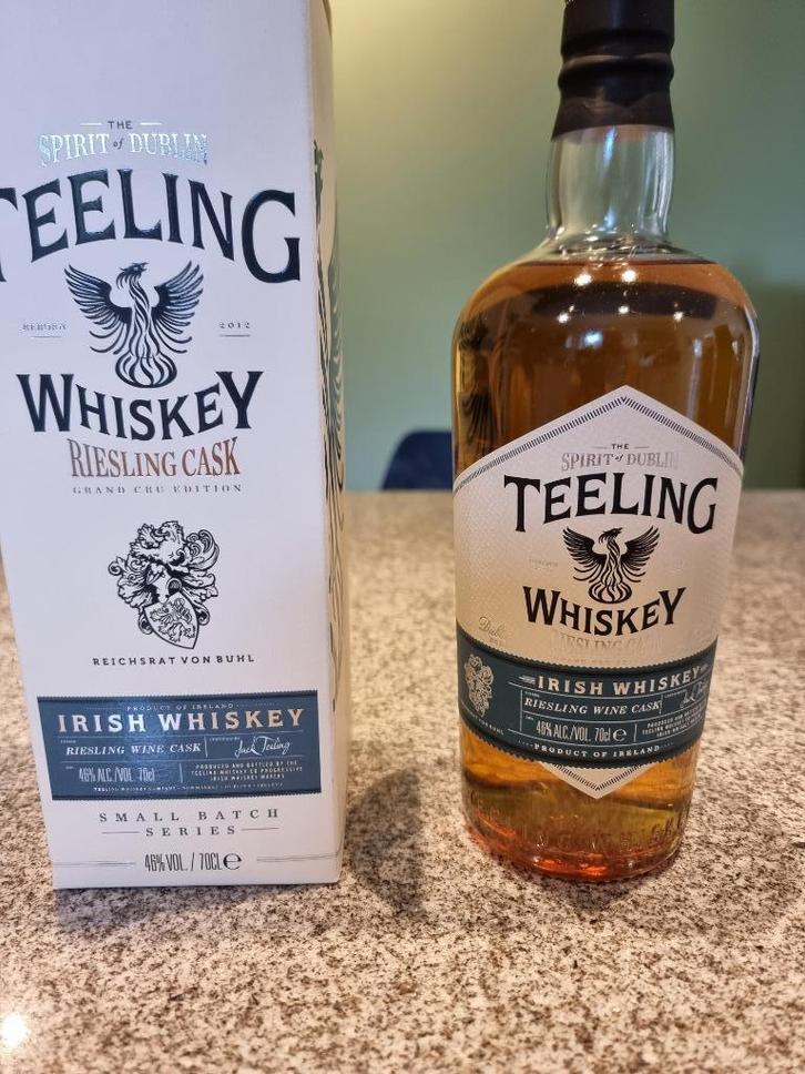 Whisky Teeling Riesling Cask Wine, Verzamelen, Wijnen, Nieuw, Overige typen, Overige gebieden, Vol, Ophalen of Verzenden