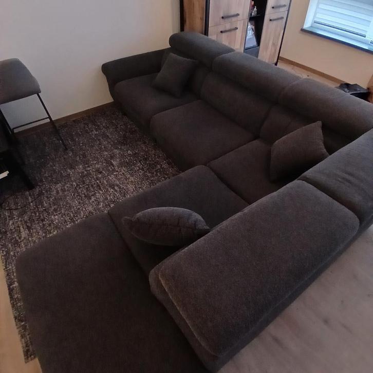 Siège, Maison & Meubles, Canapés | Coins salons complets, Utilisé, Tissus, Enlèvement