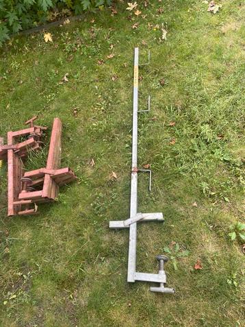 Veiligheidsleuning, randbeveiliging, leuning ruwbouw, Enlèvement, Comme neuf