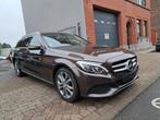 MERCEDES C220 AVANTGARDE 2015 DIESEL 132000 KM14950€ EURO, Auto's, Automaat, 4 cilinders, Bruin, Bedrijf