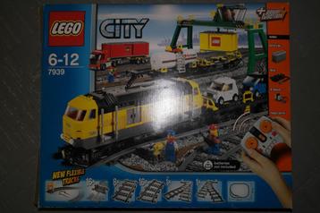 Set Lego City - Le train de marchandises (7939)