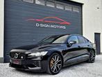 VOLVO S60 2.0 T8 AWD 405ch POLESTAR ENGINEERED 2020 76000km, Autos, Volvo, Cuir, Achat, S60, Noir