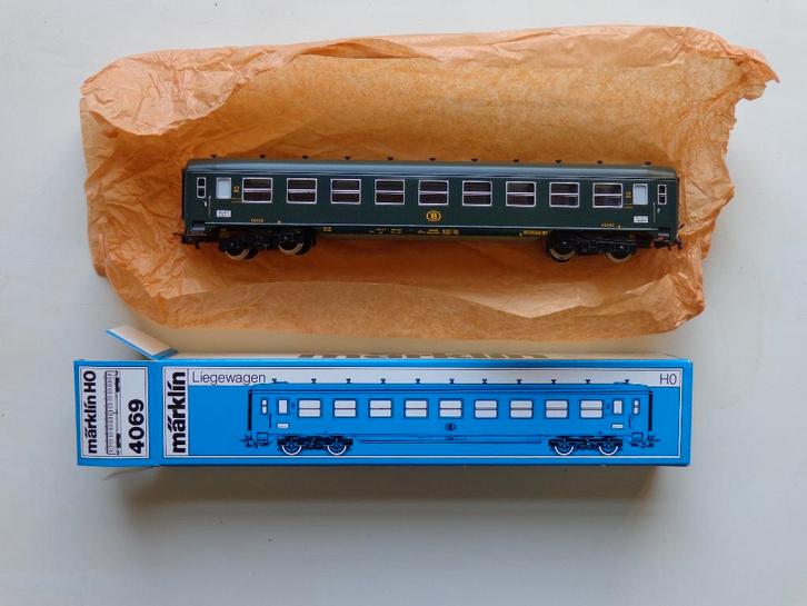 Marklin ho sncb/nmbs 4069 Voiture-Voyageur de 2ème Classe., Hobby en Vrije tijd, Modeltreinen | H0, Nieuw, Wagon, Märklin, Ophalen of Verzenden