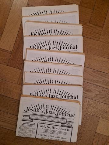 Josslins jazztijdschrift beschikbaar voor biedingen