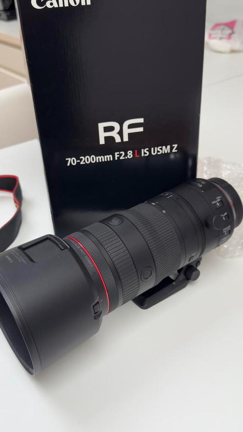 Zomm Canon RF 70/200 F2/8 L IS USM Z Noir, Audio, Tv en Foto, Foto | Lenzen en Objectieven, Nieuw, Telelens, Zoom, Ophalen