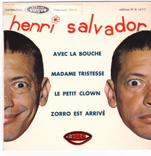 Vinyl 45T Henri Salvador, Cd's en Dvd's, Vinyl Singles, Gebruikt, Maxi-single, Humor en Cabaret, Ophalen of Verzenden