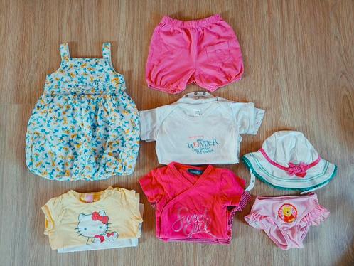 pakket meisjeskleren maat 68 zomer, Kinderen en Baby's, Babykleding | Baby-kledingpakketten, Gebruikt, Maat 68, Ophalen