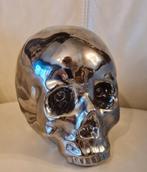 Crâne en argenté/porcelaine, Collections, Enlèvement ou Envoi, Comme neuf