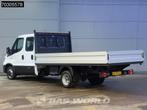 Iveco Daily 35C18 3.0L Automaat Dubbel Cabine Open Laadbak D, Auto's, Bestelwagens en Lichte vracht, Automaat, Gebruikt, Euro 6