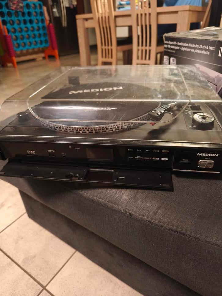Platine Medion a numérisation directe, TV, Hi-fi & Vidéo, Tourne-disques, Enlèvement ou Envoi