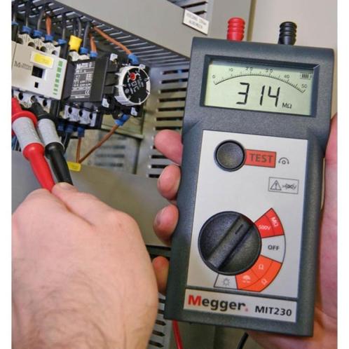 Megger MIT230-EN Isolatiemeter 250 V, 500 V, 1000 V 1000 MΩ, Bricolage & Construction, Outillage | Outillage à main, Enlèvement ou Envoi
