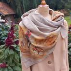 Foulard,crêpe zijde/jachttafereel/gesigneerd, Ophalen of Verzenden