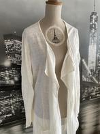 prachtige lichte witte zomer cardigan - Louise - XL, Verzenden, Wit, Maat 46/48 (XL) of groter, Zo goed als nieuw