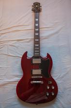 Epiphone SG G-400 Burgundy, Muziek en Instrumenten, Snaarinstrumenten | Gitaren | Elektrisch, Ophalen, Gebruikt, Epiphone, Met versterker