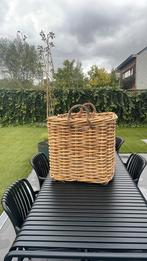 Grote opbergmand of houtmand, Huis en Inrichting, Woonaccessoires | Schalen en Manden, Ophalen, Zo goed als nieuw, Mand