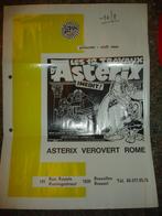 cinema Reclame Asterix verovert Rome Tekenfilm, Verzamelen, Verzenden, A4 of kleiner, Reclame, Rechthoekig Staand