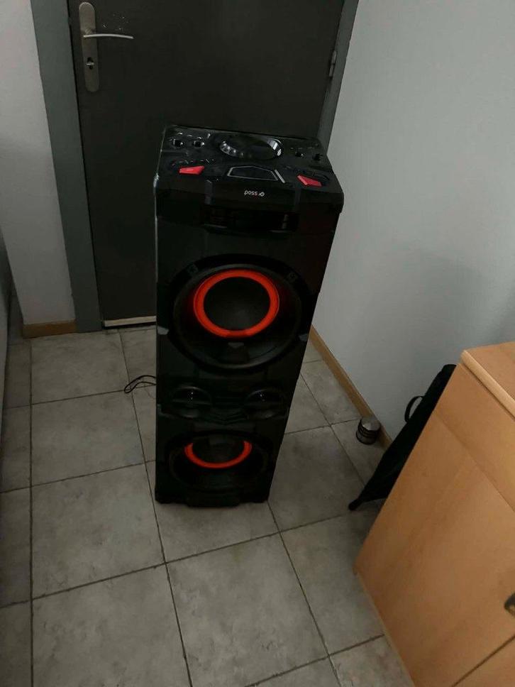 enceinte bluethoot de marque Poss 800w rms, Audio, Tv en Foto, Luidsprekerboxen, Nieuw, Overige typen, 120 watt of meer, Overige merken