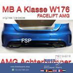 W176 Facelift AMG Achterbumper Mercedes A klasse 2012-2018 +, Arrière, Mercedes-Benz, Utilisé, Enlèvement ou Envoi