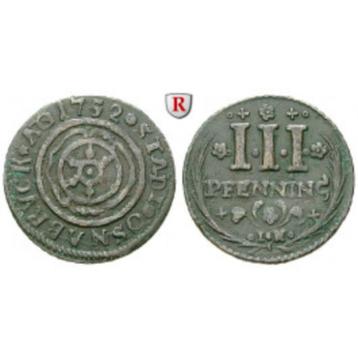 Osnabrück, Stadt, 3 Pfennig 1752