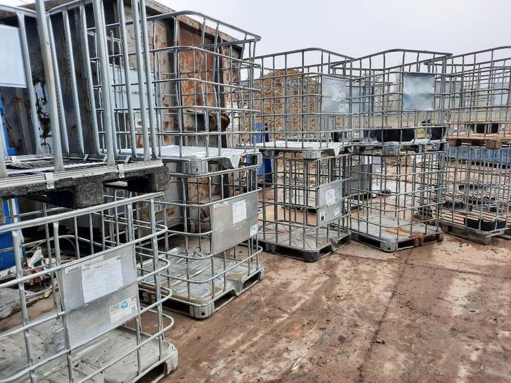 IBC kooien, Doe-het-zelf en Bouw, Kratten en Dozen, Gebruikt, Krat, Ophalen