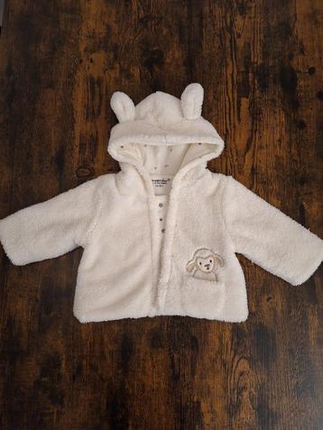 veste teddy mouton 12-18 mois (80 cm) disponible aux enchères