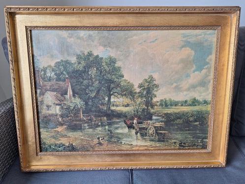 Schilderij 'The hay-wain', Antiek en Kunst, Kunst | Schilderijen | Klassiek, Ophalen
