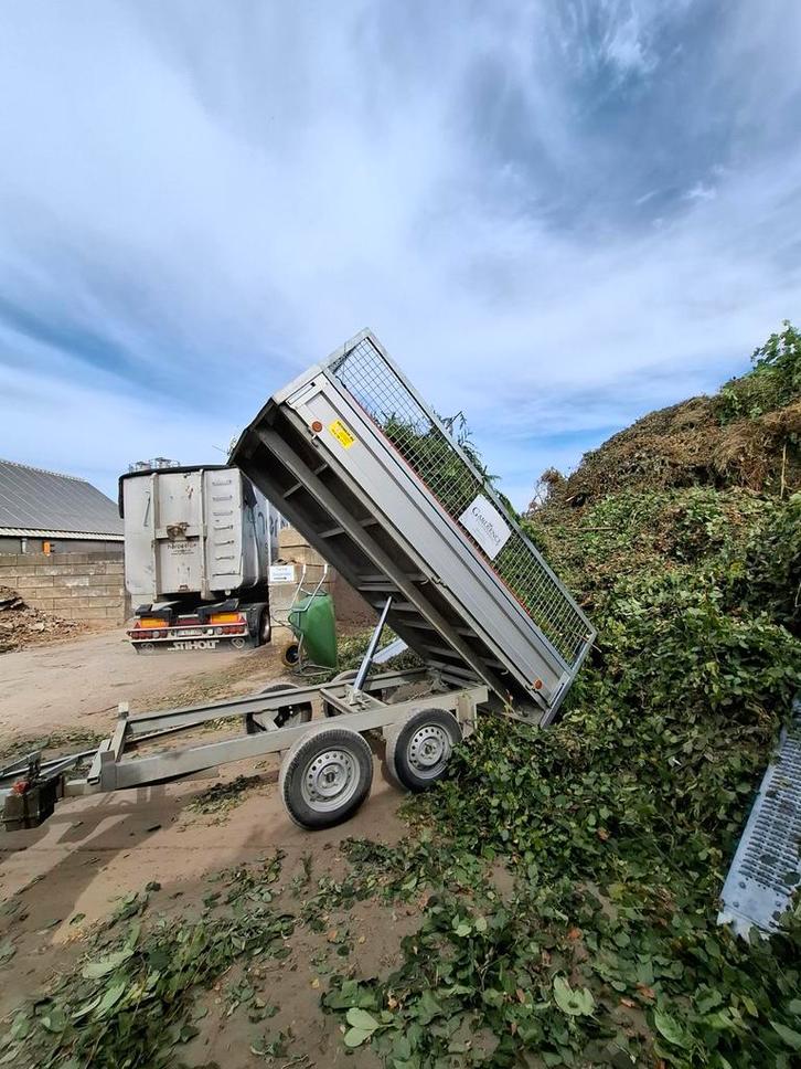 Kipper aanhangwagen 750KG, Auto diversen, Aanhangers en Bagagewagens, Gebruikt, Ophalen